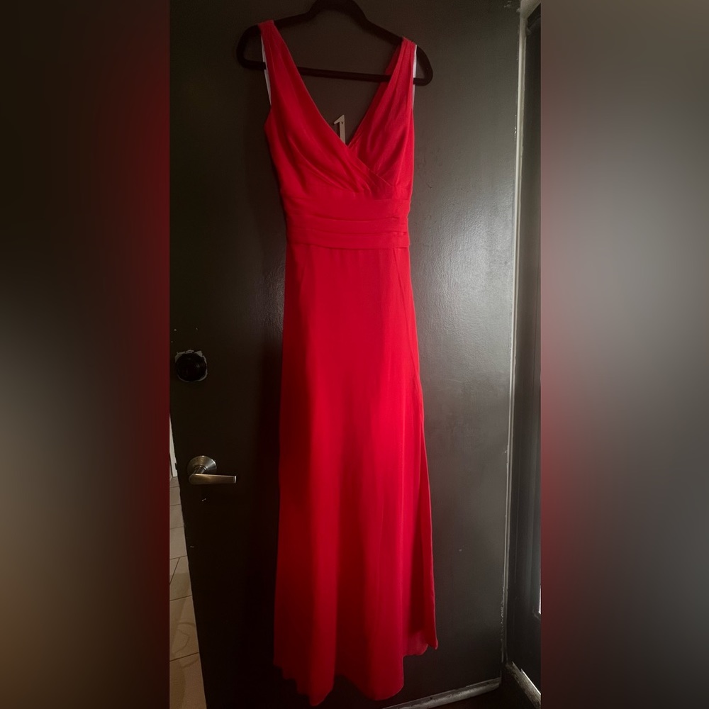 RED bridesmaid dress from JJ House